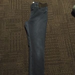 Denim high waisted jeans